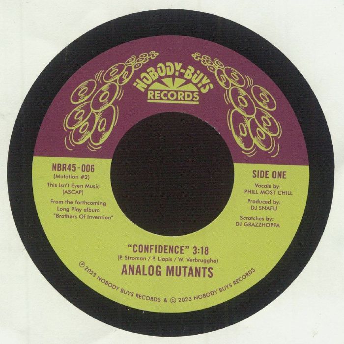 Analog Mutants – Confidence vinyl cover