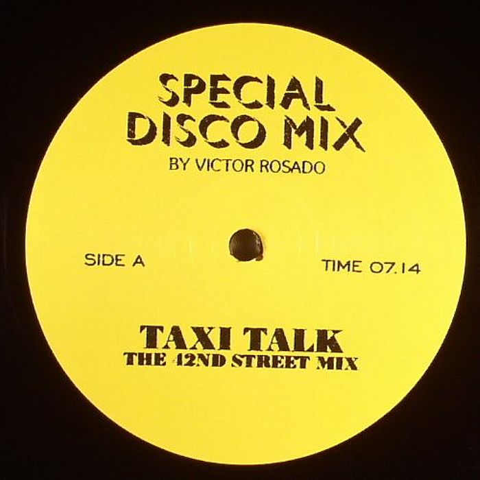 Nina Kraviz – Taxi Talk vinyl cover