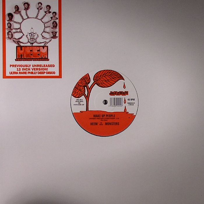 Heem The Music Monsters – Wake Up People vinyl cover