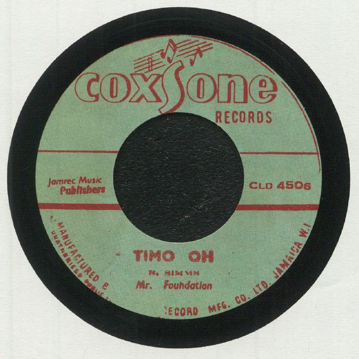 Mr Foundation | Dudley Sibley | Peter Austin – Timo Oh vinyl cover