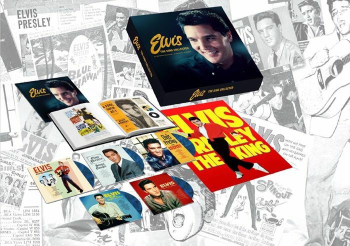 Elvis Presley – Elvis: The King Collected vinyl cover