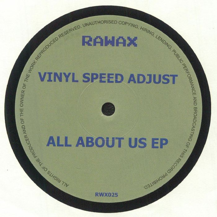 Vinyl Speed Adjust All About Us EP