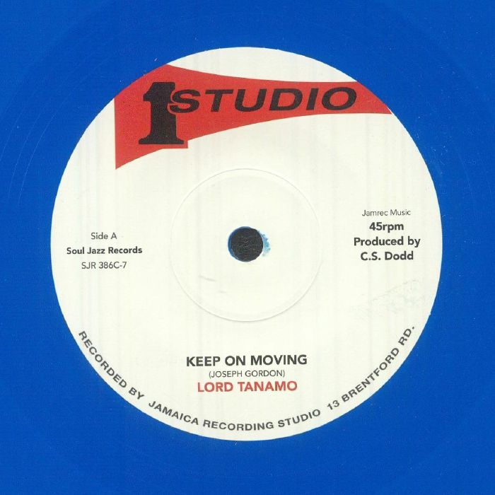 Lord Tanamo | Jackie Mittoo – Keep On Moving vinyl cover