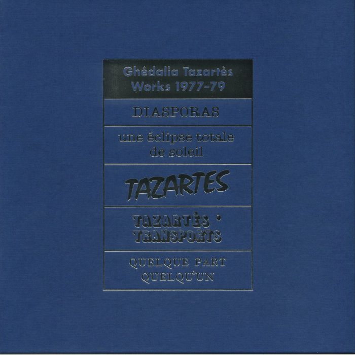 Ghedalia Tazartes Works 1977 1979