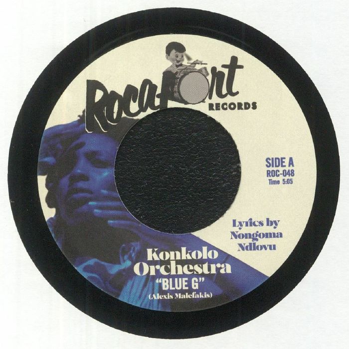 Konkolo Orchestra – Blue G vinyl cover