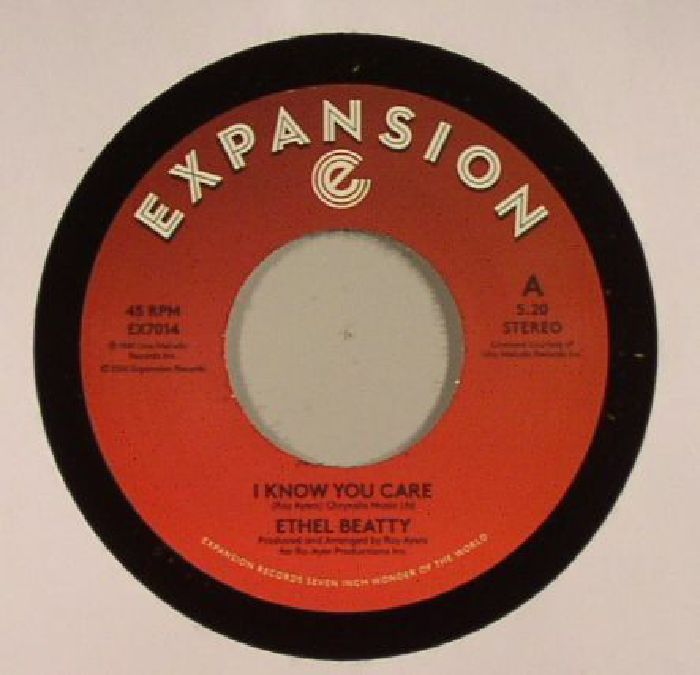 Ethel Beatty – I Know You Care vinyl cover