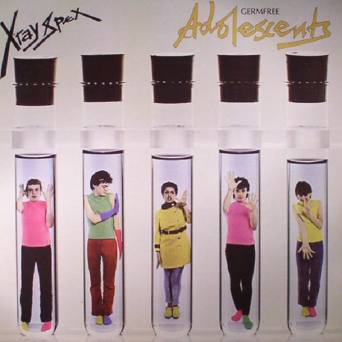 X Ray Spex – Germfree Adolescents (reissue) vinyl cover