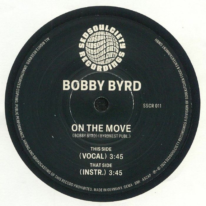 Bobby Byrd On The Move