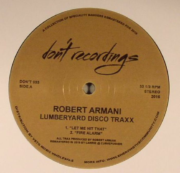 Robert Armani Lumberyard Disco Traxx