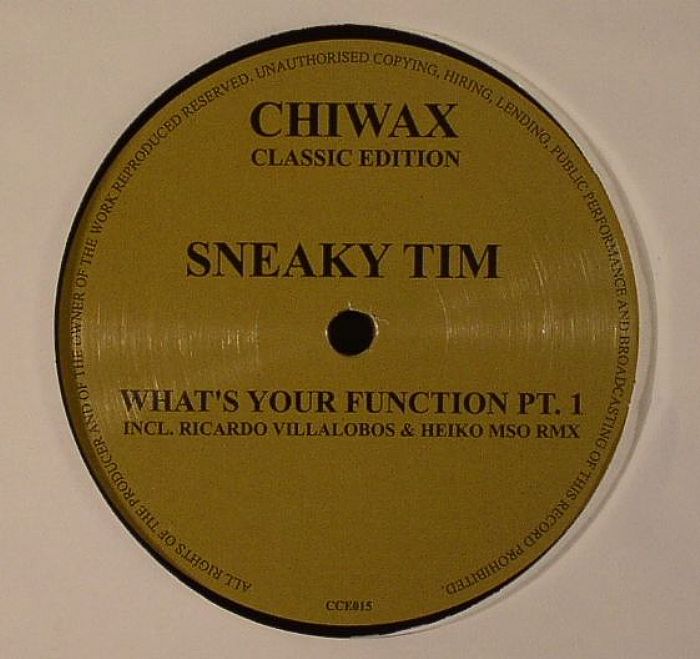 Sneaky Tim Whats Your Function Part 1