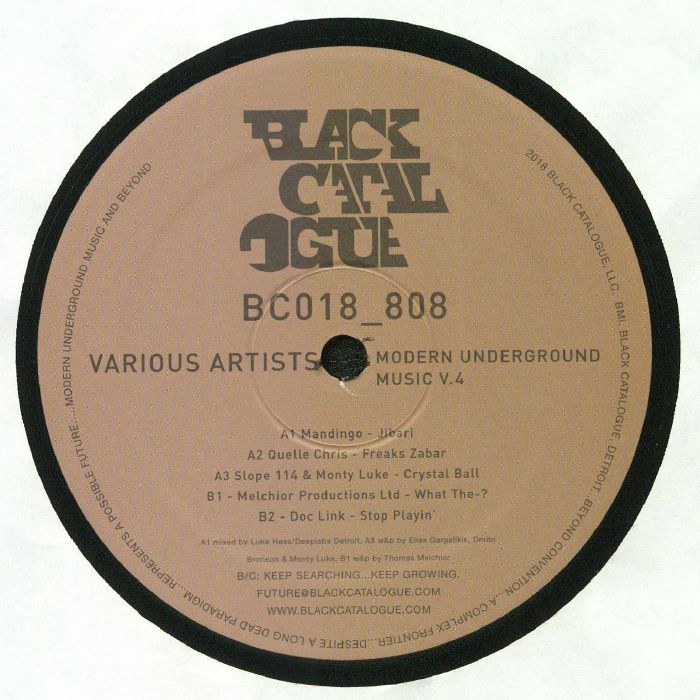 Black Catalogue Vinyl