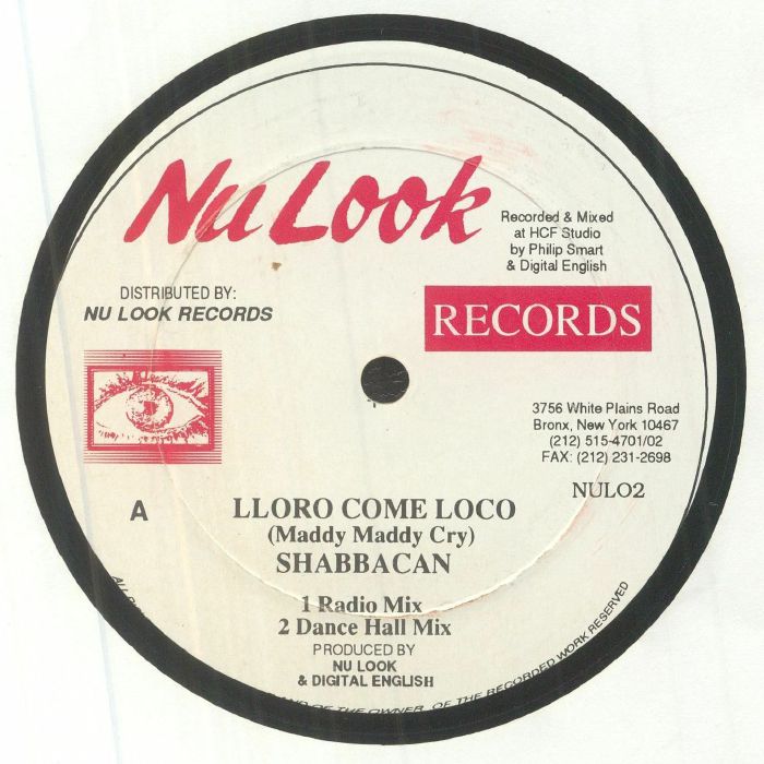 Shabbacan Lloro Come Loco (Maddy Maddy Cry)