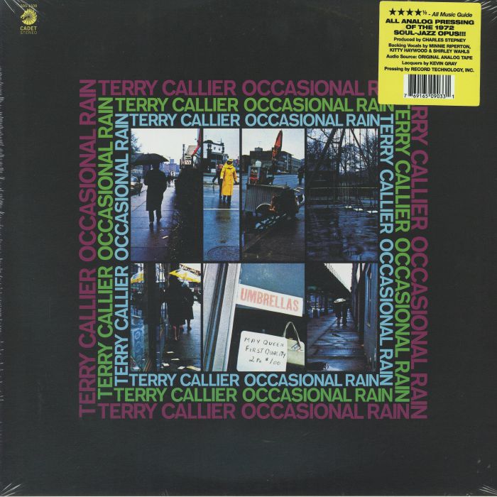 Terry Callier – Occasional Rain vinyl cover