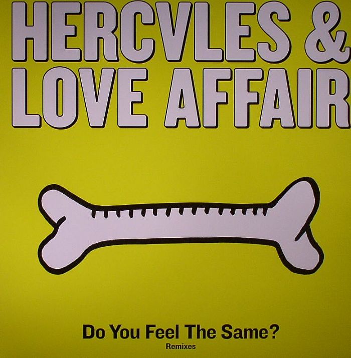 Hercules and Love Affair – Do You Feel The Same vinyl cover