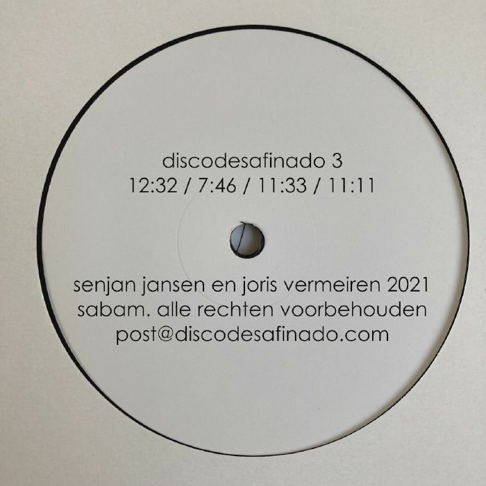 Senjan Jansen | Joris Vermeiren Discodesafinado 3