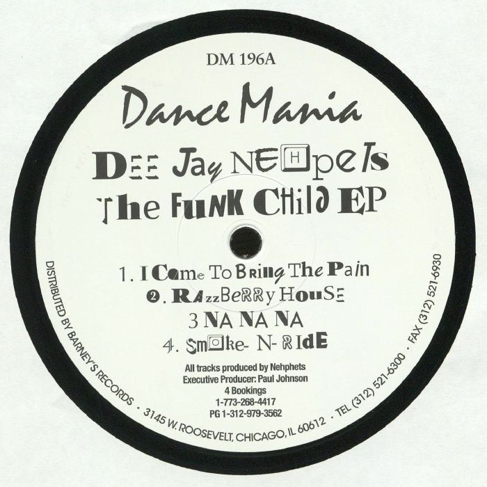 Dee Jay Nehpets The Funk Child EP