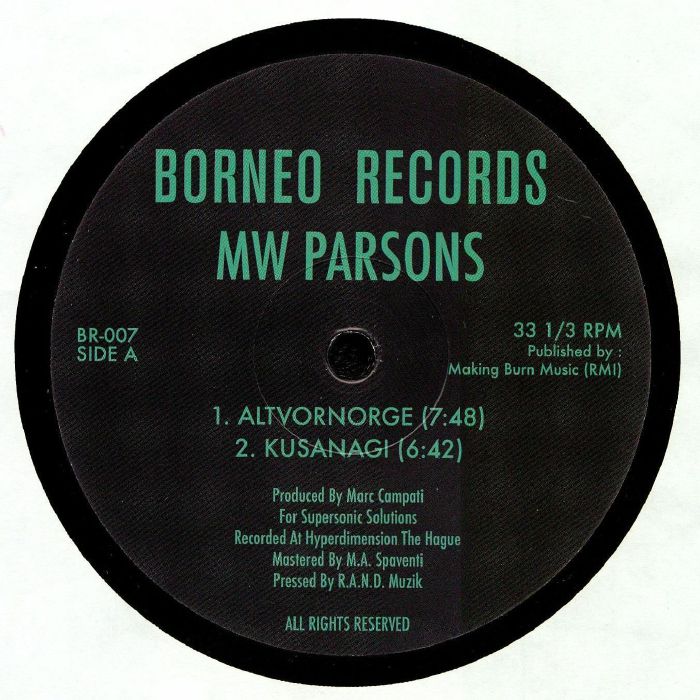 Mw Parsons | Marck Altvornorge