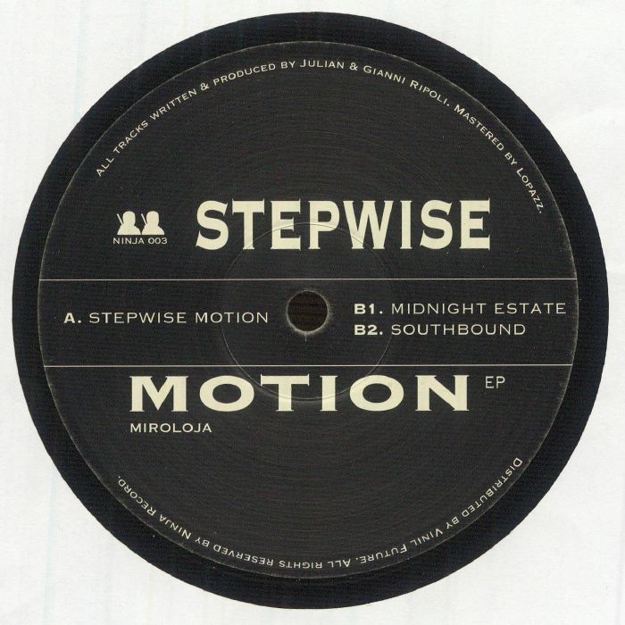 Miroloja – Stepwise Motion EP vinyl cover