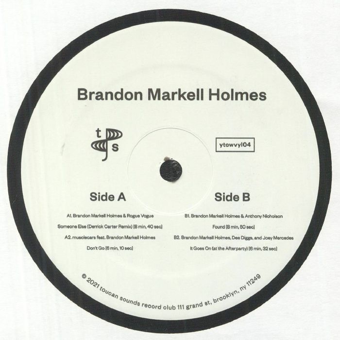 Brandon Markell Holmes Vinyl