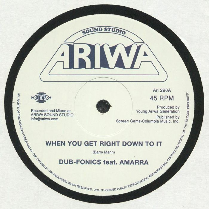 Dub Fonics | Mad Professor When You Get Right Down To It