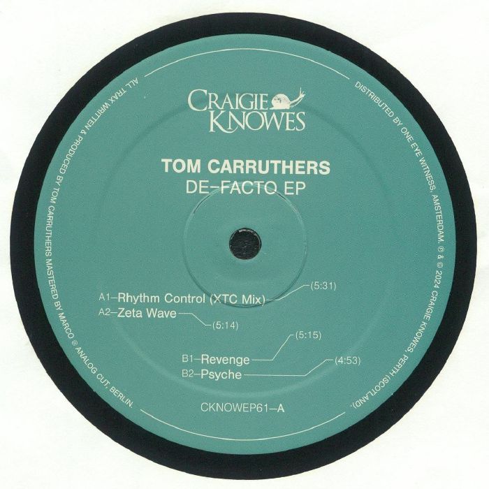 Tom Carruthers De Facto EP