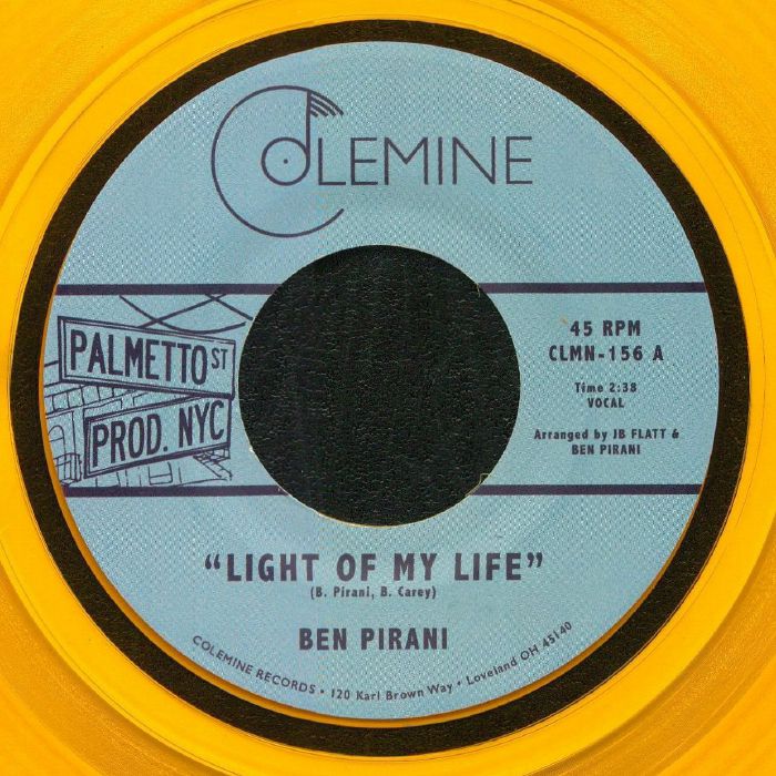 Ben Pirani – Light Of My Life vinyl cover
