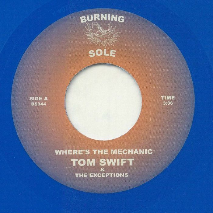 Tom Swift – Wheres The Mechanic vinyl cover