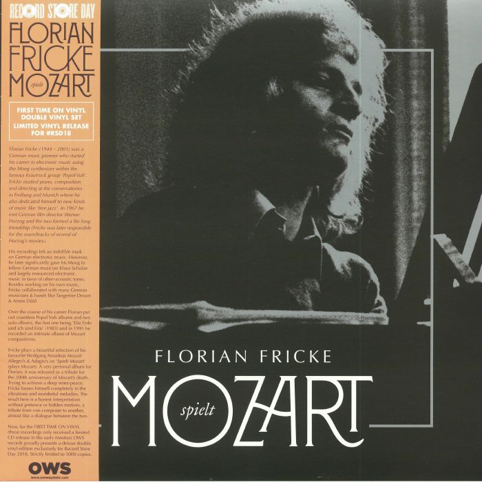 Florian Fricke Spielt Mozart (reissue) (Record Store Day 2018)