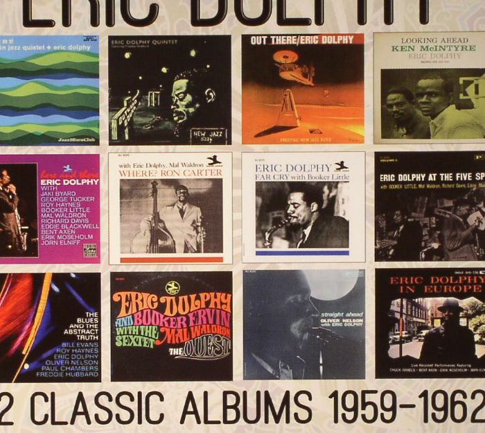 Eric Dolphy – 12 Classic Albums: 1959 1962 vinyl cover