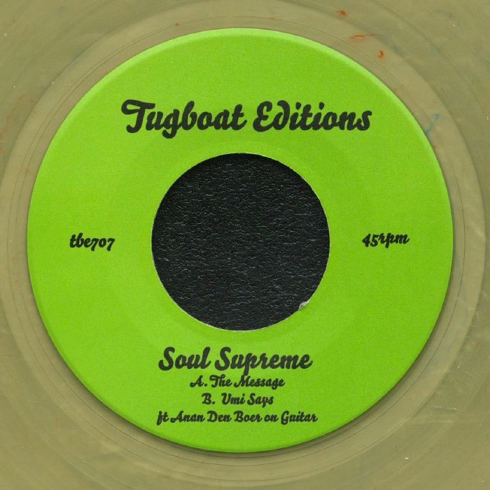 Soul Supreme – The Message vinyl cover