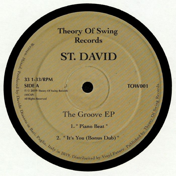St David The Groove EP