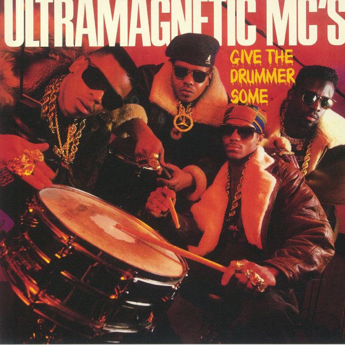 Ultramagnetic Mcs – Give The Drummer Some vinyl cover