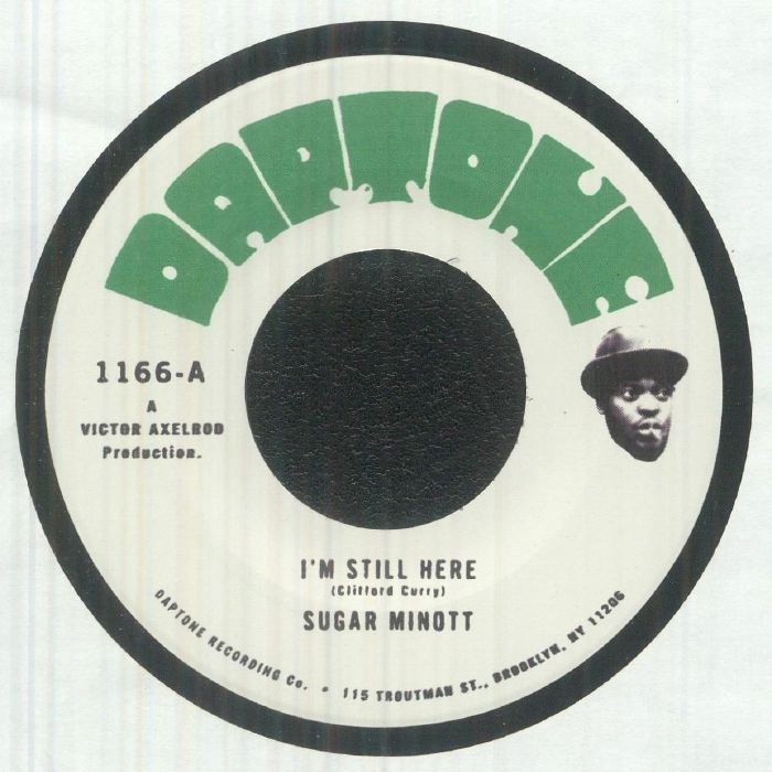 Sugar Minott – I'm Still Here vinyl cover