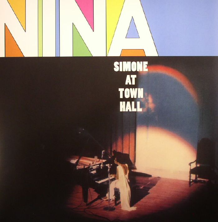 Nina Simone – At Town Hall (reissue) vinyl cover