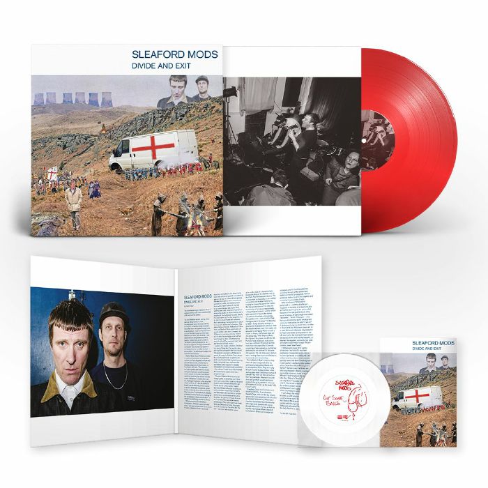 Sleaford Mods – Divide and Exit (10th Anniversary Edition) vinyl cover