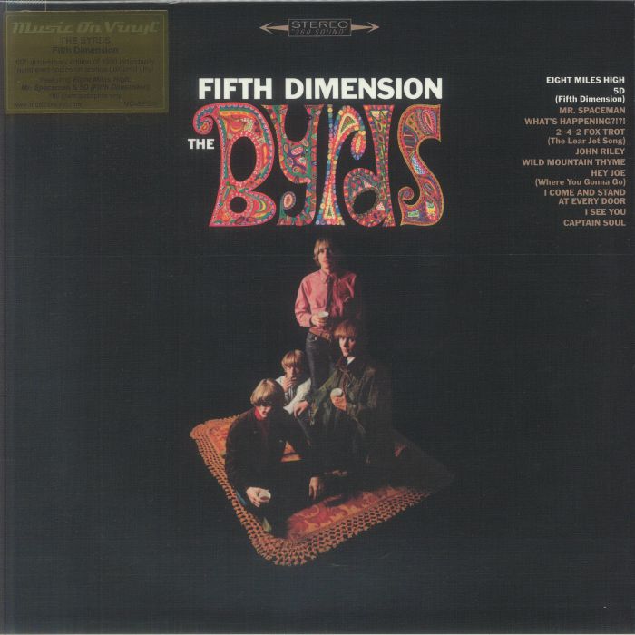 The Byrds – Fifth Dimension (60th Anniversary Edition) vinyl cover