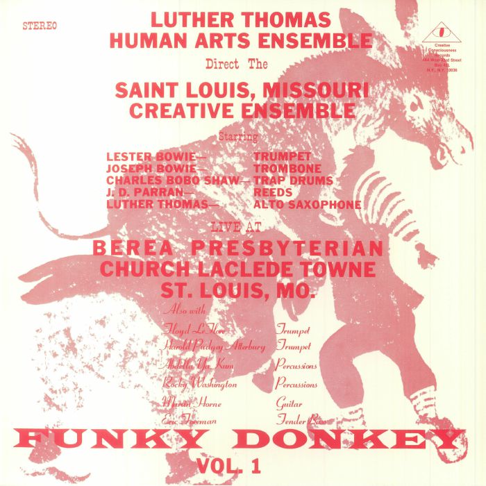 Luther Thomas Human Arts Ensemble | The Saint Louis Missouri Creative Ensemble Funky Donkey Vol 1