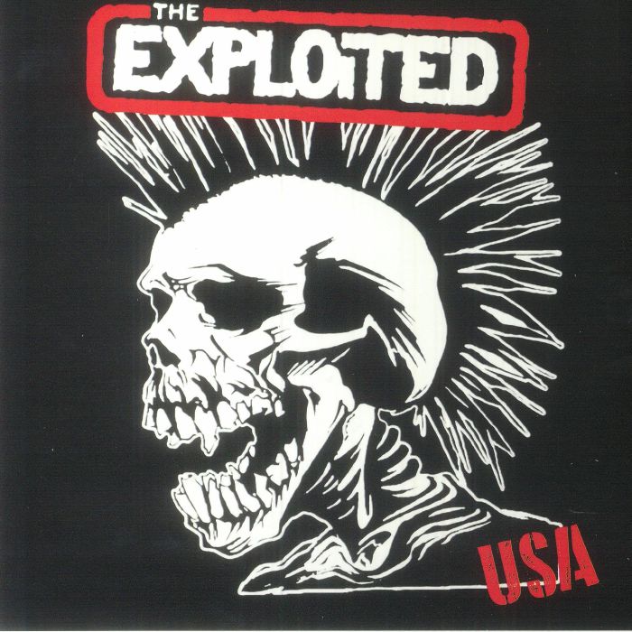 The Exploited – USA vinyl cover