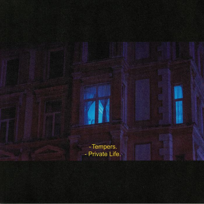 Tempers – Private Life vinyl cover