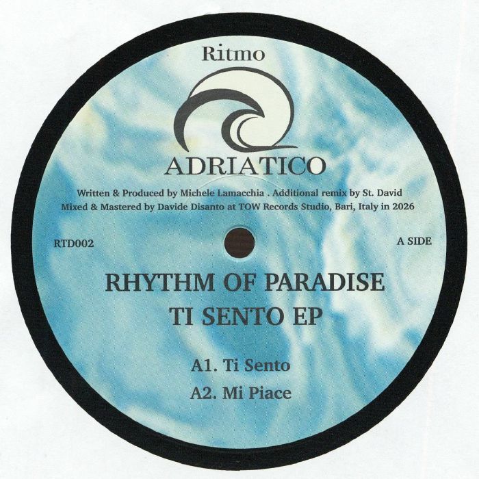 Rhythm Of Paradise Ti Sento EP