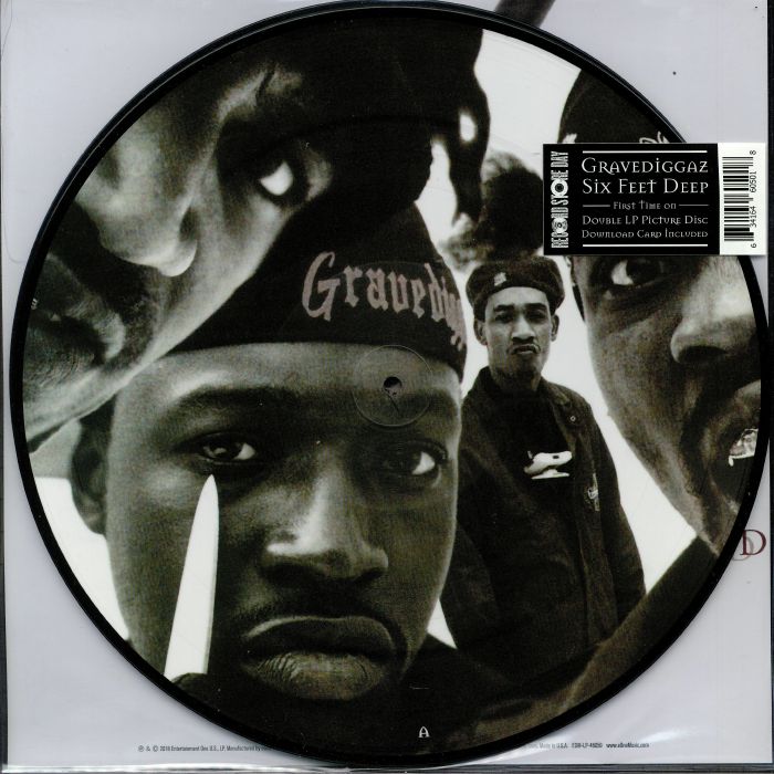 Gravediggaz – 6 Feet Deep vinyl cover