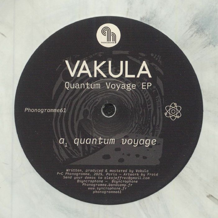 Vakula – Quantum Voyage EP vinyl cover