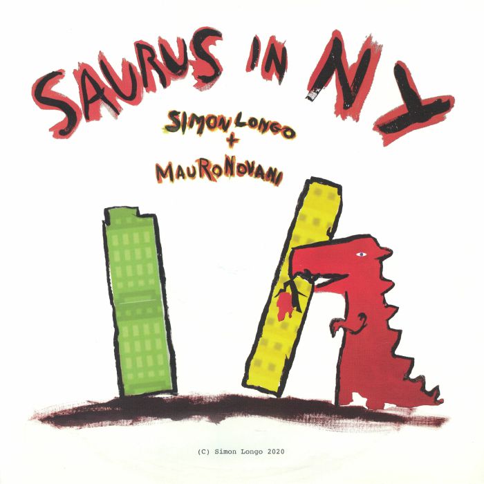 Simon Longo – Saurus In NY vinyl cover