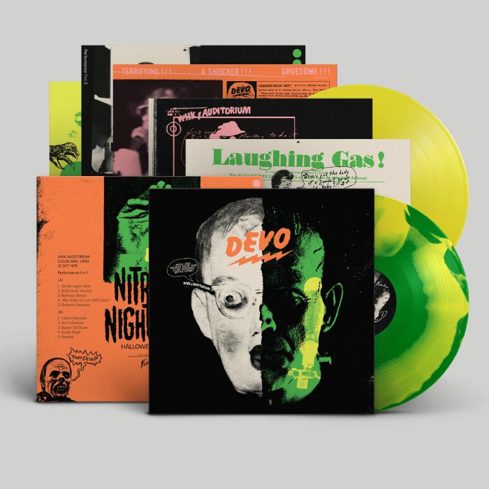 Devo – Nitrous Nightmare Halloween Live 75 vinyl cover