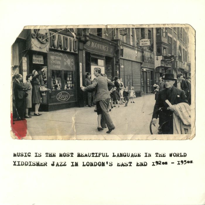Various Artists – Music Is The Most Beautiful Language In The World: Yiddisher Jazz In Londons East End 1920s   1950s vinyl cover