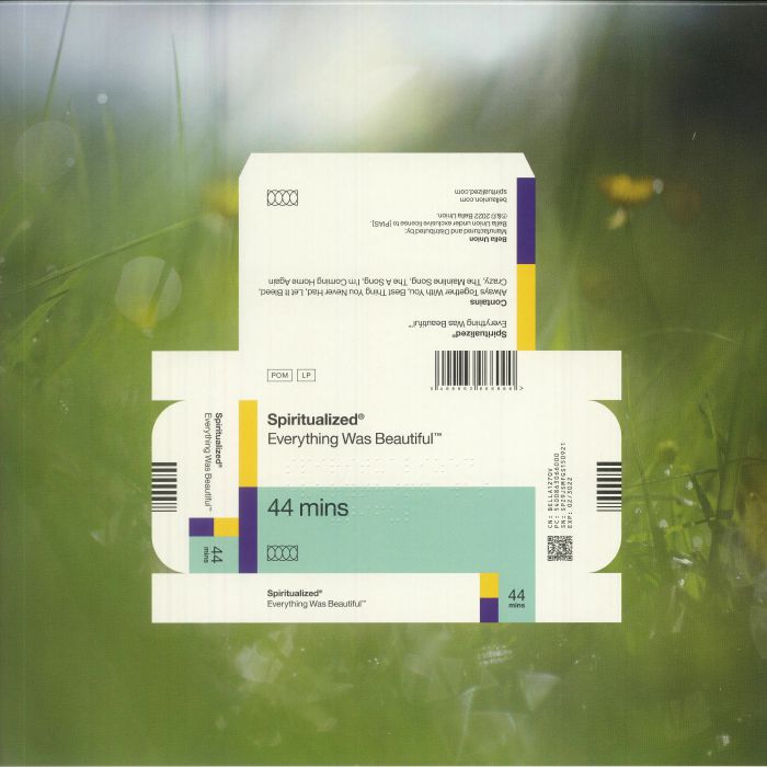 Spiritualized – Everything Was Beautiful vinyl cover