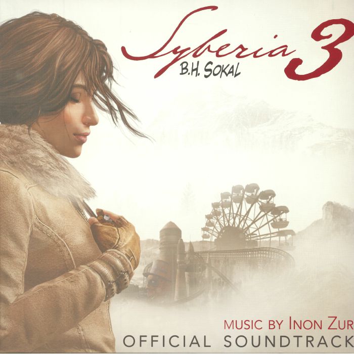 Inon Zur – Syberia 3 (Soundtrack) vinyl cover