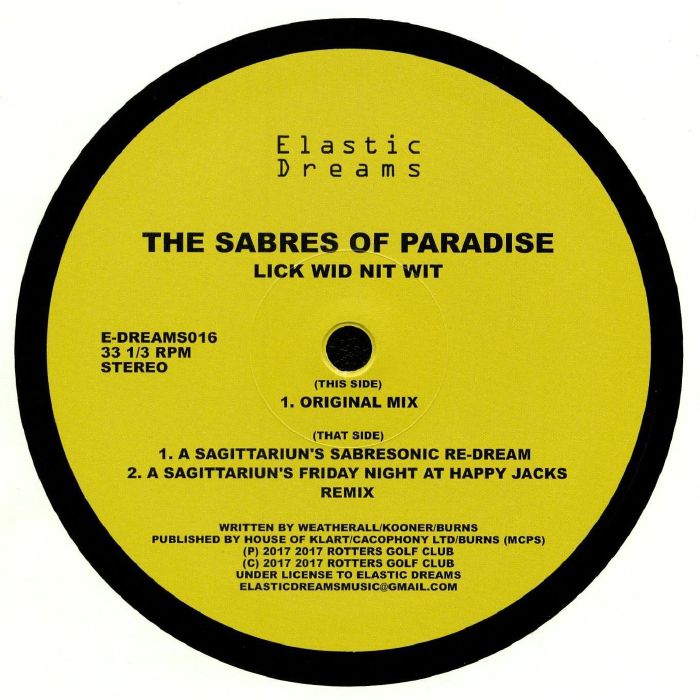 The Sabres Of Paradise Lick Wid Nit Wit