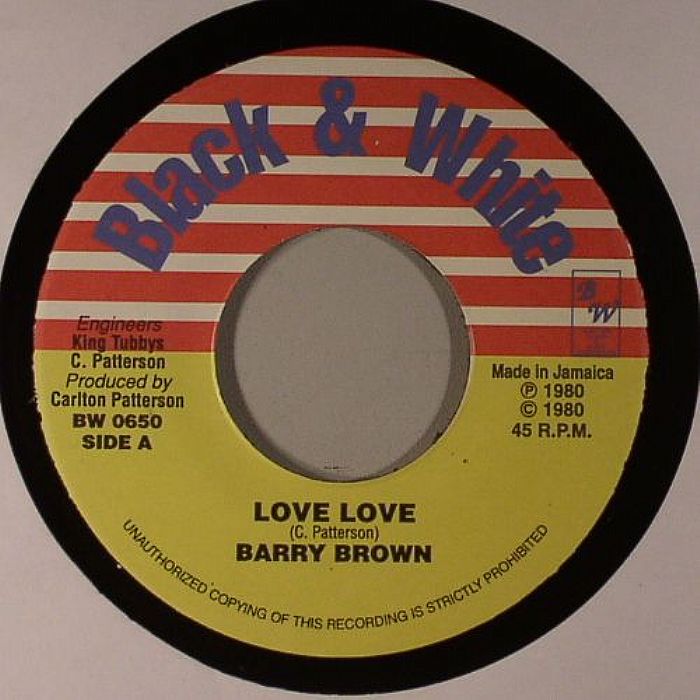 Barry Brown Love Love (Mikey Dread Barber Saloon Riddim)
