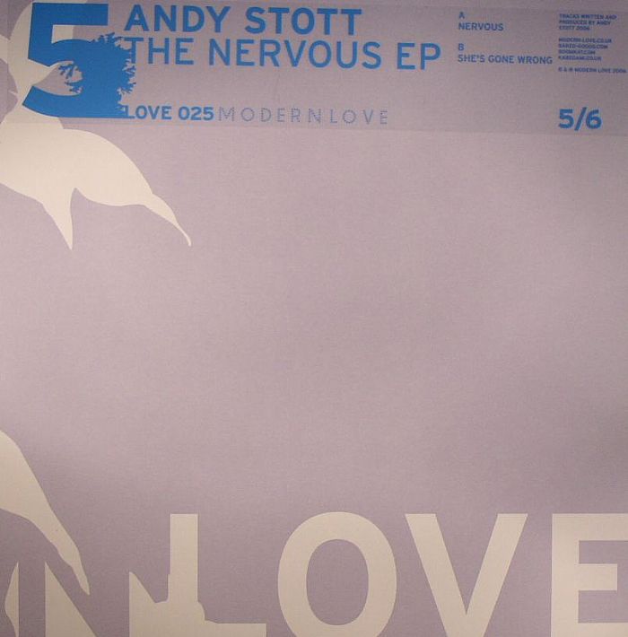 Andy Stott The Nervous EP